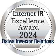 Daiwa IR Internet IR 2024 - Excellence Award