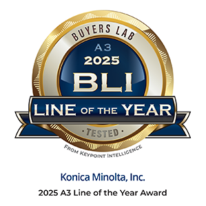 Keypoint Intelligence 2025 A3 Line of the Year Award ロゴ