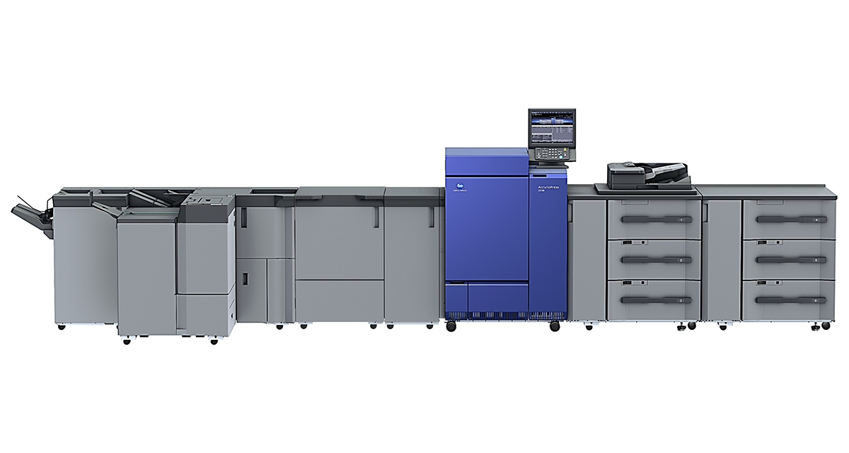 Nine Products From Konica Minolta Including Accuriopress C A Digital Printing System